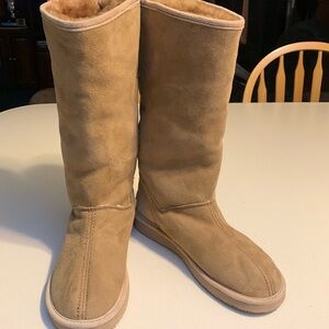 Minnetonka Women Leather Knee High Boots NWOT